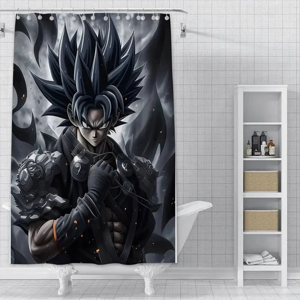 Trusted Goku Shower Curtain Selected