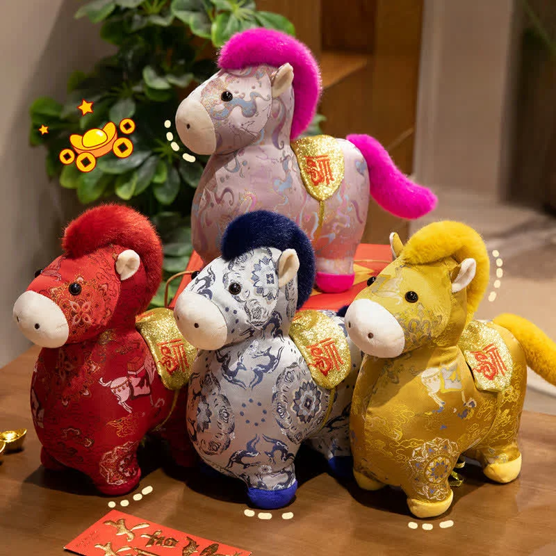 Exclusive Ownkoti Vintage Traditional Zodiac Horse Toy Decor First-Class