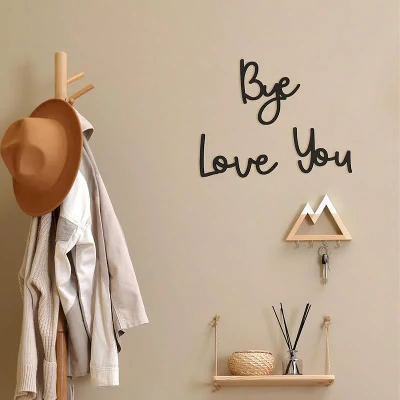 Genuine Ownkoti Wooden Wall Hanging Sign Decoration Crafted