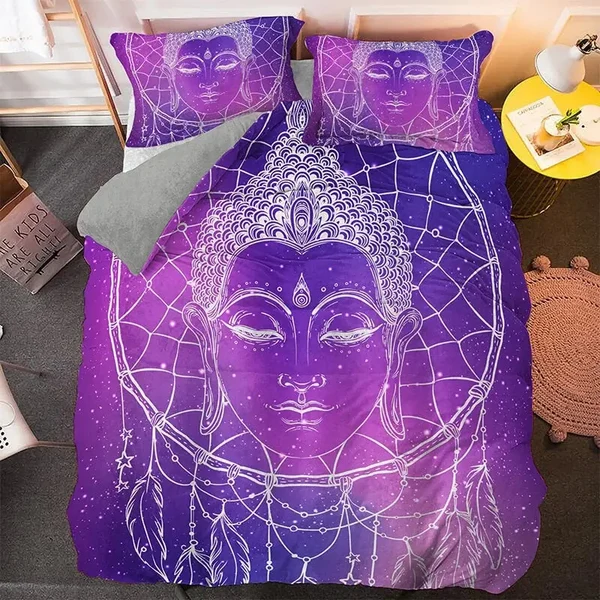 Innovative 3D Buddha Dream Catcher Quilt Cover Official