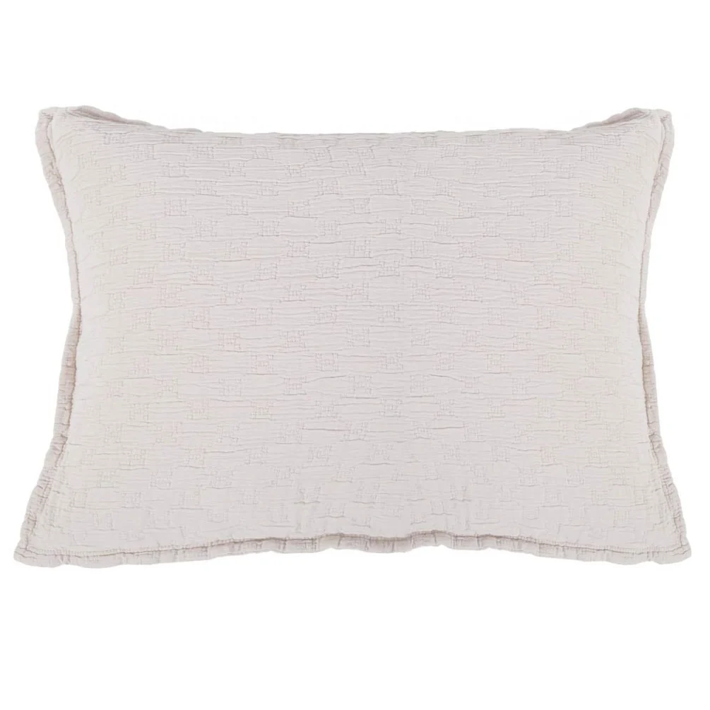 Comfortable Ojai King Sham Blush Elite