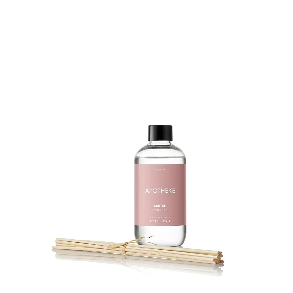 Practical Santal Rock Rose Reed Diffuser Refill Fine Crafted