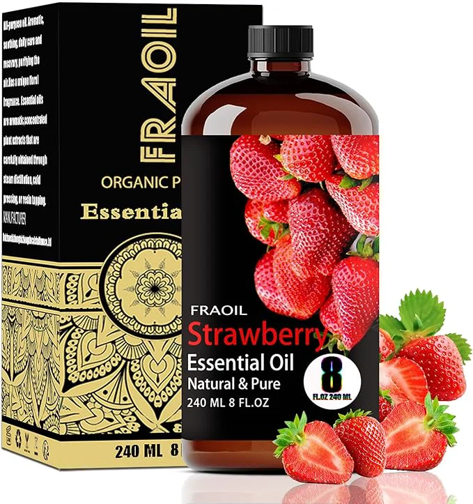 Traditional Strawberry Essential Oil Strawberry Oil 8 Fl Oz 240ML Relaxed