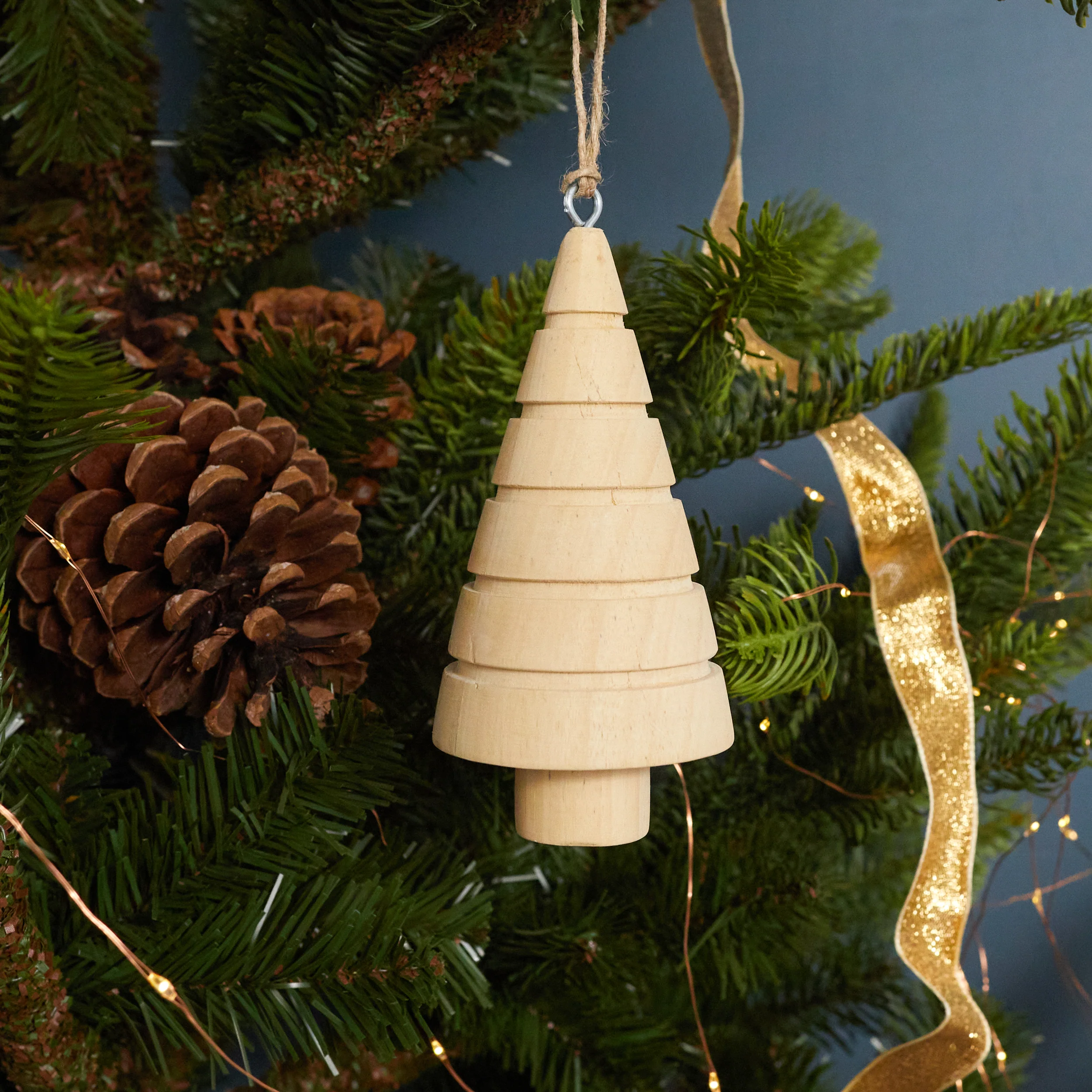 Practical Pine Lines Tree Ornament Trusted