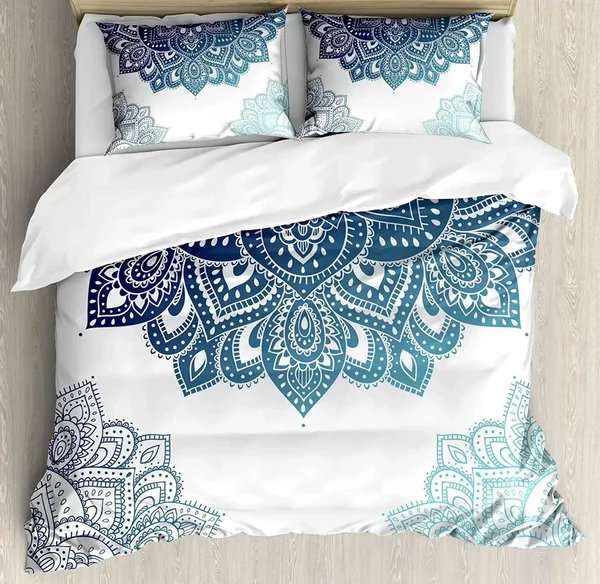 Reliable Henna Mandala Bedding Set Environmentally Friendly