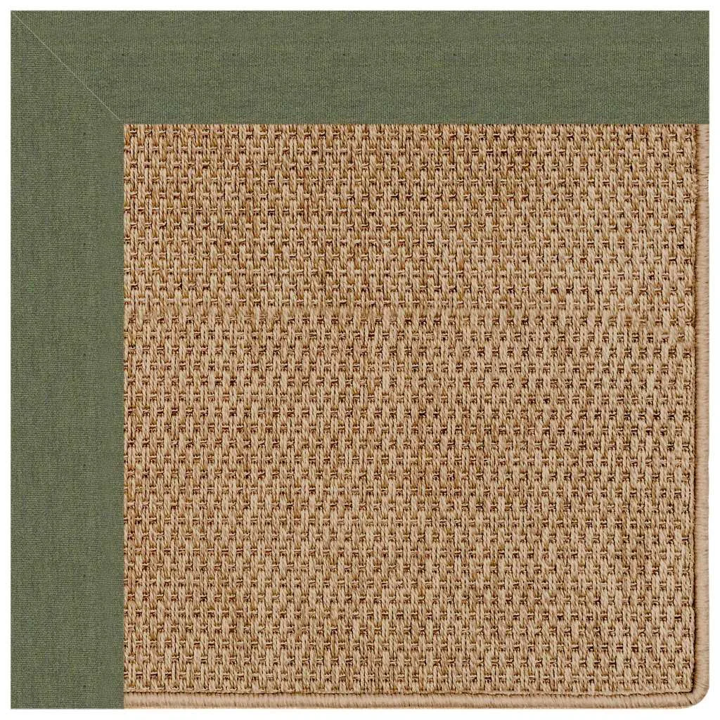 Innovative Islamorada Rug – Basketweave Canvas Fern Dependable