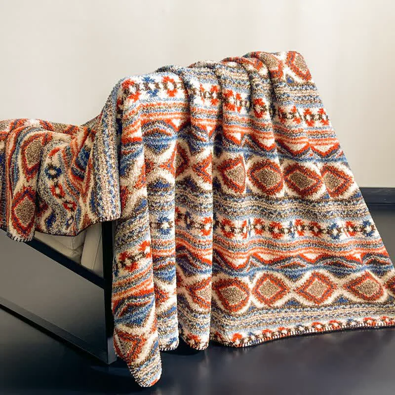 Organic Ownkoti Bohemian Style Fluffy Throw Blanket Reliable