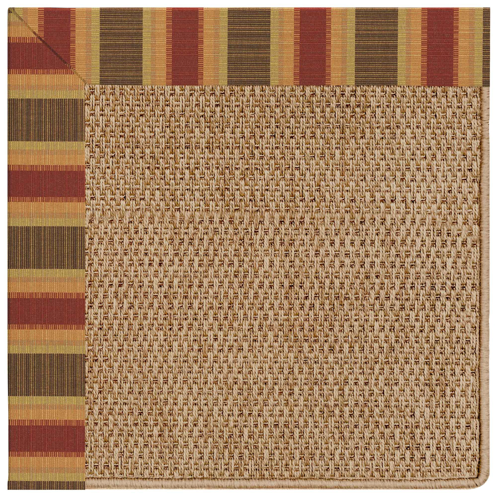 First-Class Islamorada Rug – Basketweave Dimone Sequoia Reusable