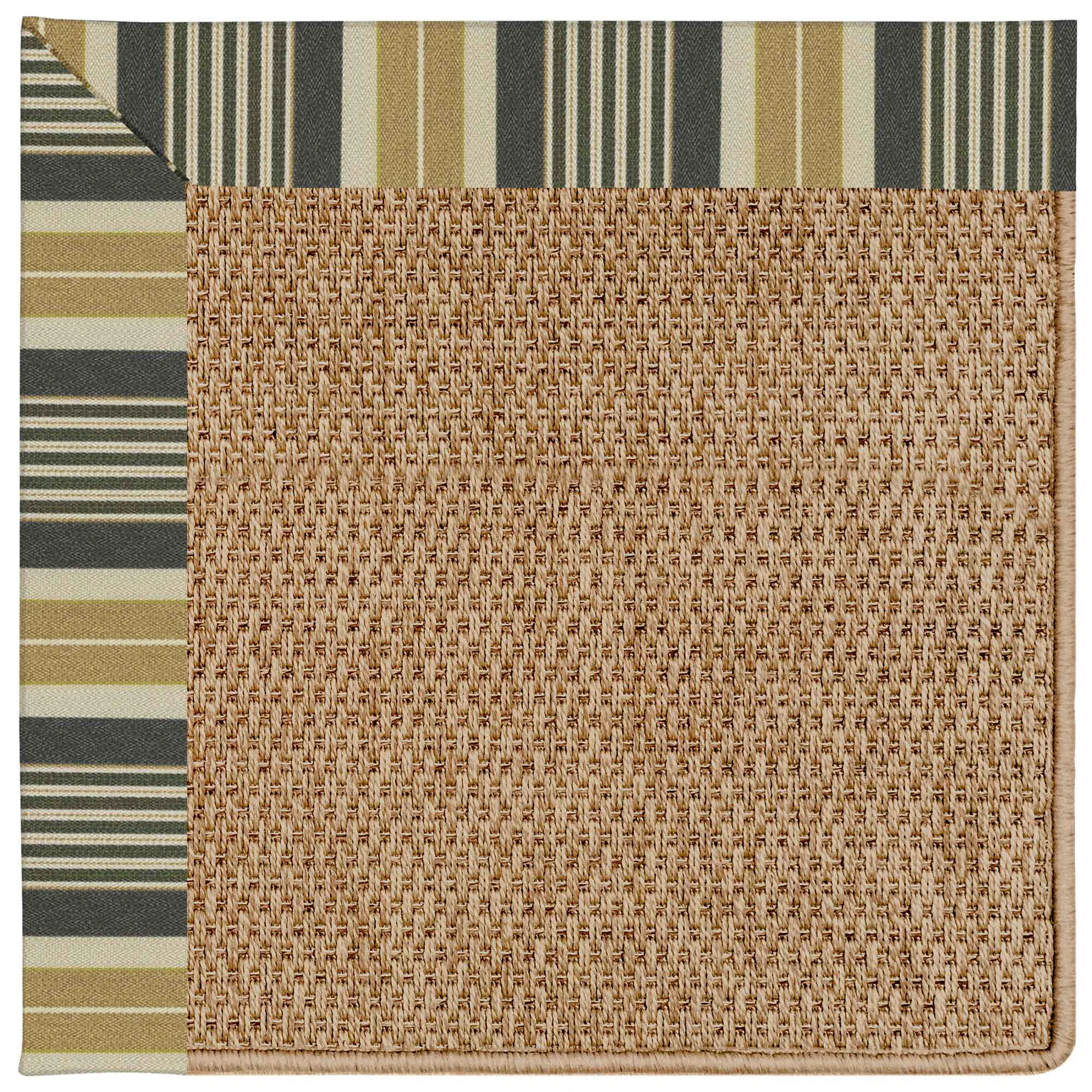 First-Class Islamorada Rug – Basketweave Long Hill Ebony Flexible