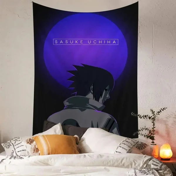 Official Sasuke Uchiha Wall Tapestry Modern