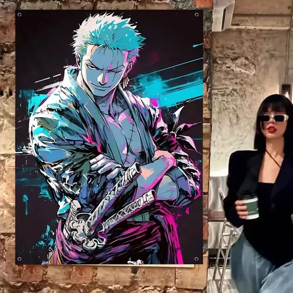 Artisan Roronoa Zoro 3D Wall Hanging Premium