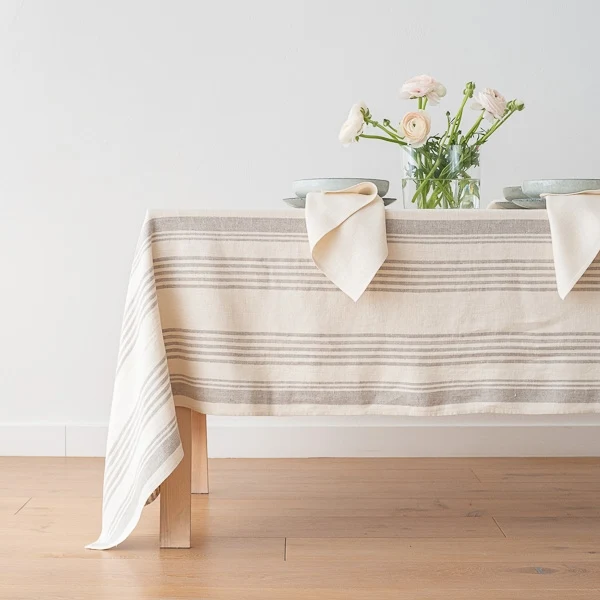 Optimized Linum Tablecloth Cream Professional