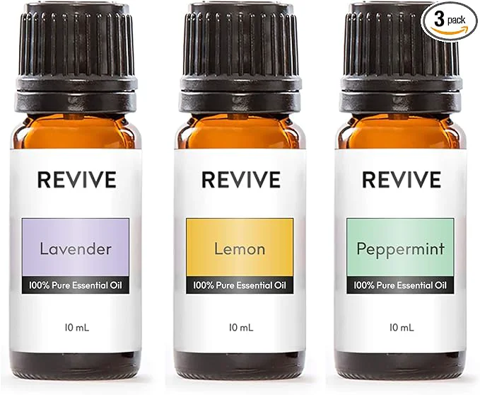 Artisan Top 3 Essential Oils Kit by Revive Essential Oils – Pure Therapeutic Grade Advanced