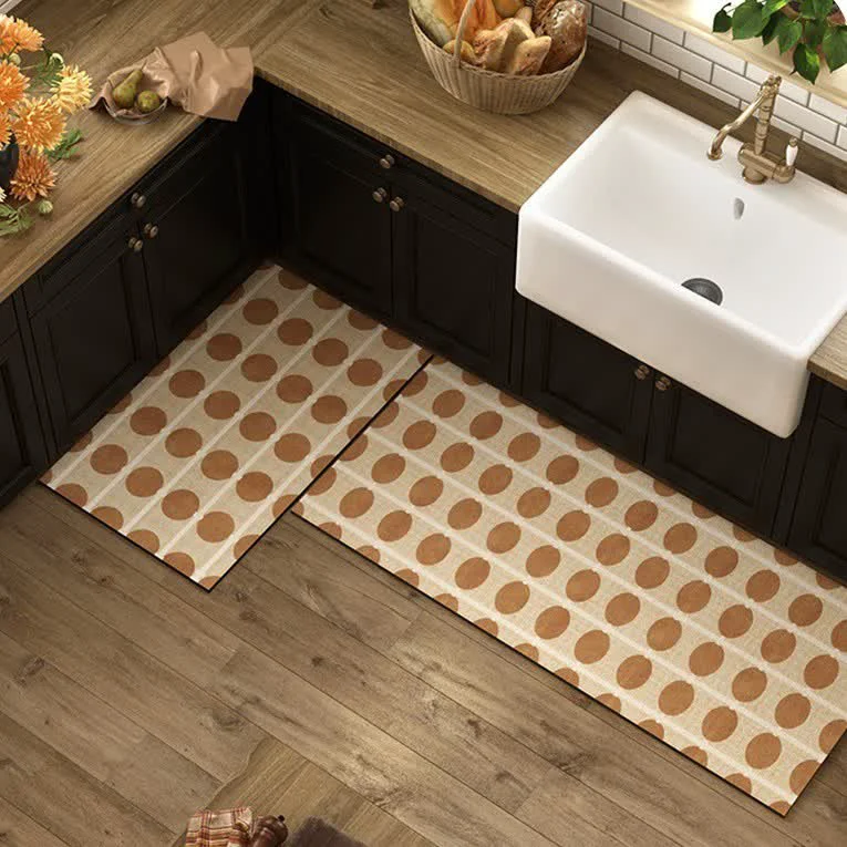 High-Performance Ownkoti Diatom Mud Circle amp Line Kitchen Rug Top-Quality