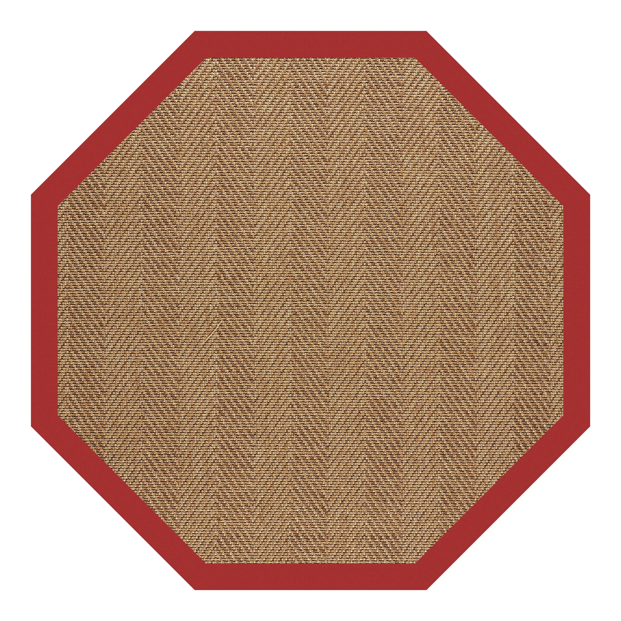 Advanced Islamorada Rug – Herringbone Canvas Jockey Red Elegant