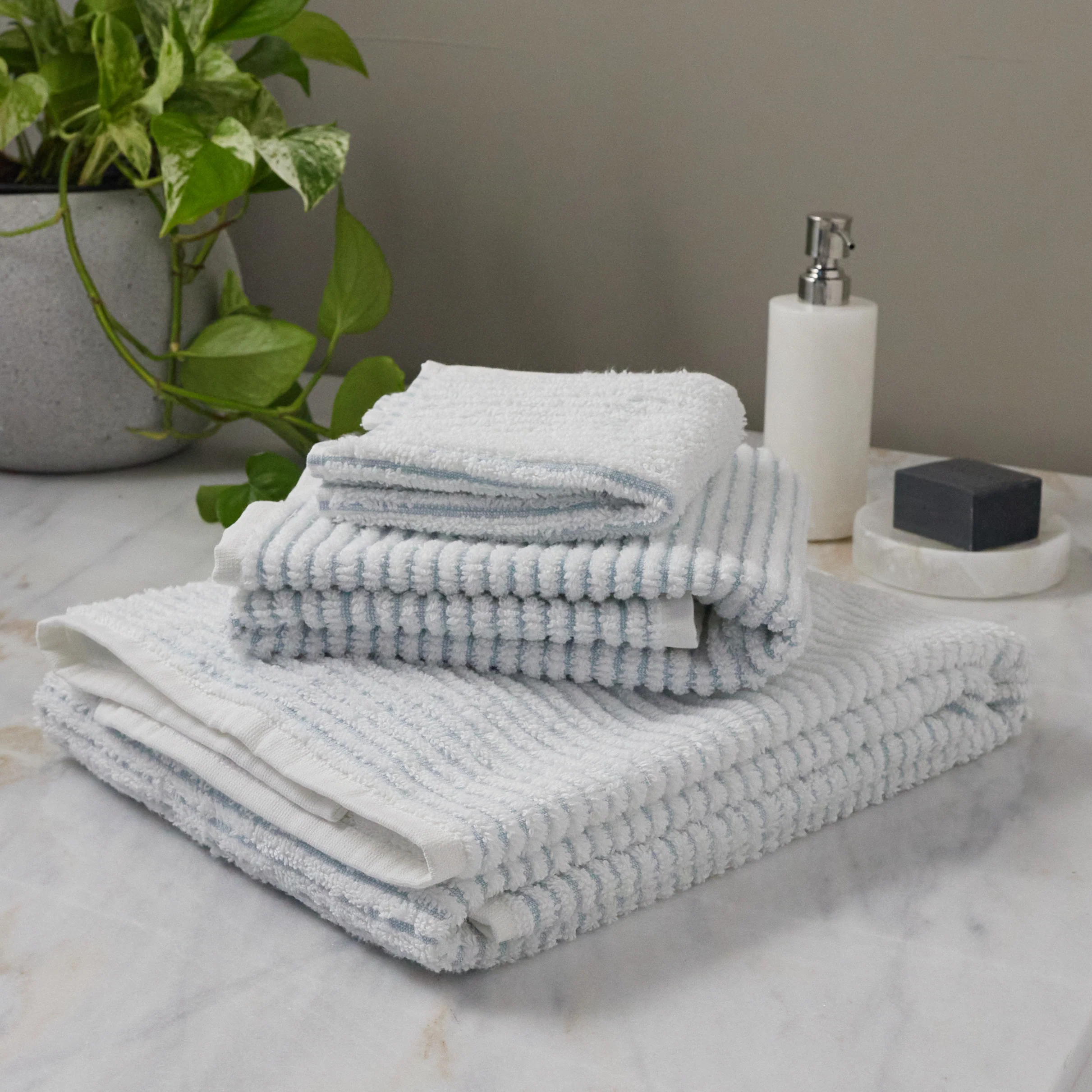 Authentic Sullivan Bath Towel Sterling Blue Next-Generation