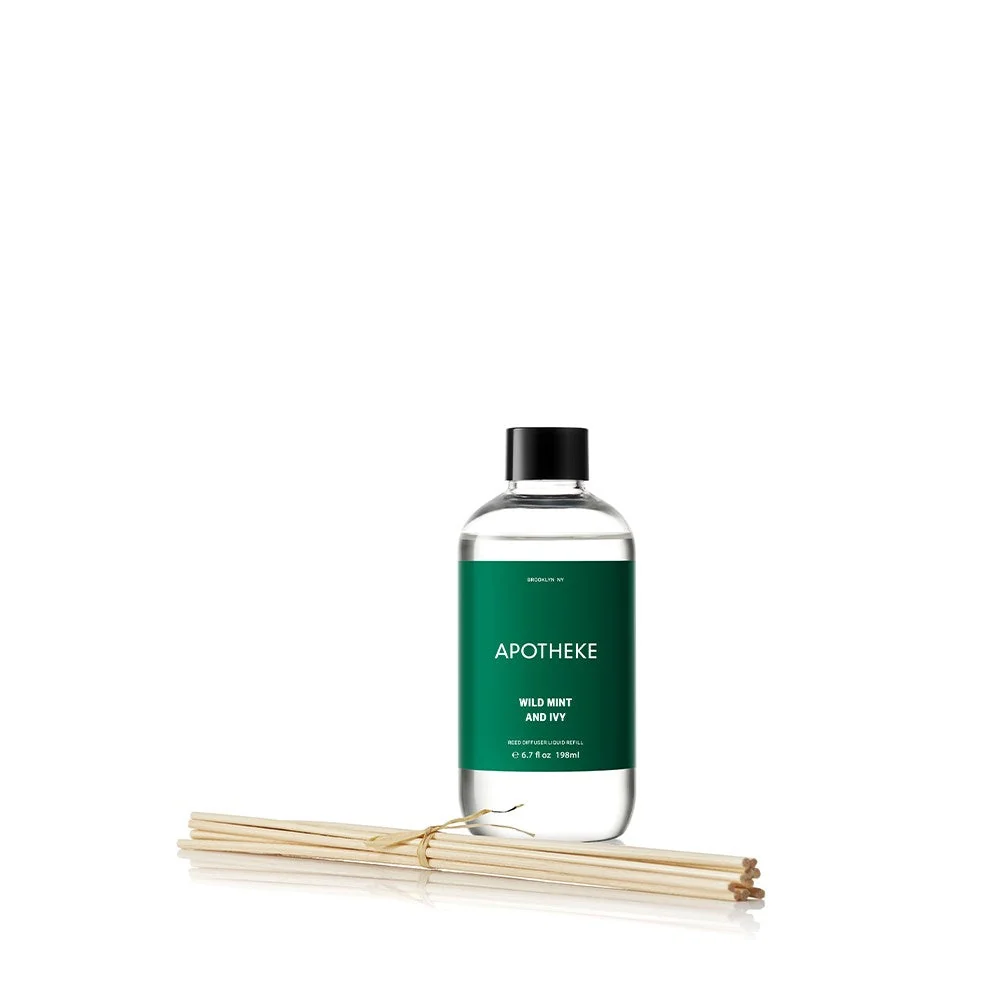 Versatile Wild Mint and Ivy Reed Diffuser Refill Breathable