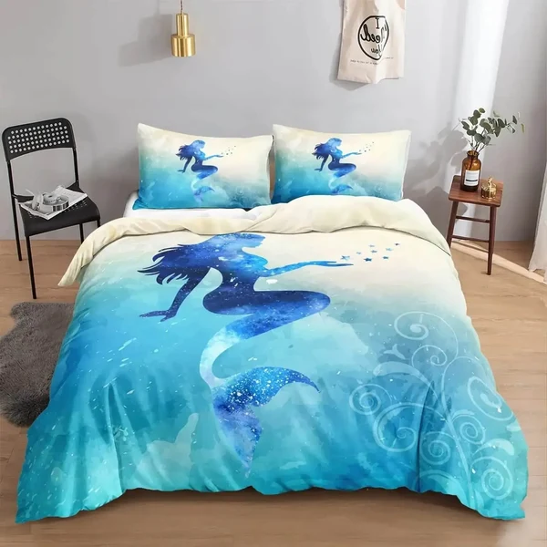 Modern Mermaid Dreams Bedding Set Fine Crafted