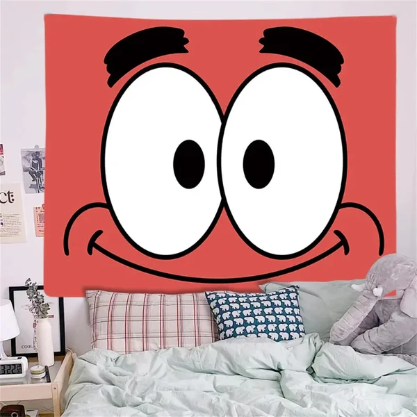 Official Patrick Star Eyes Tapestry Selected