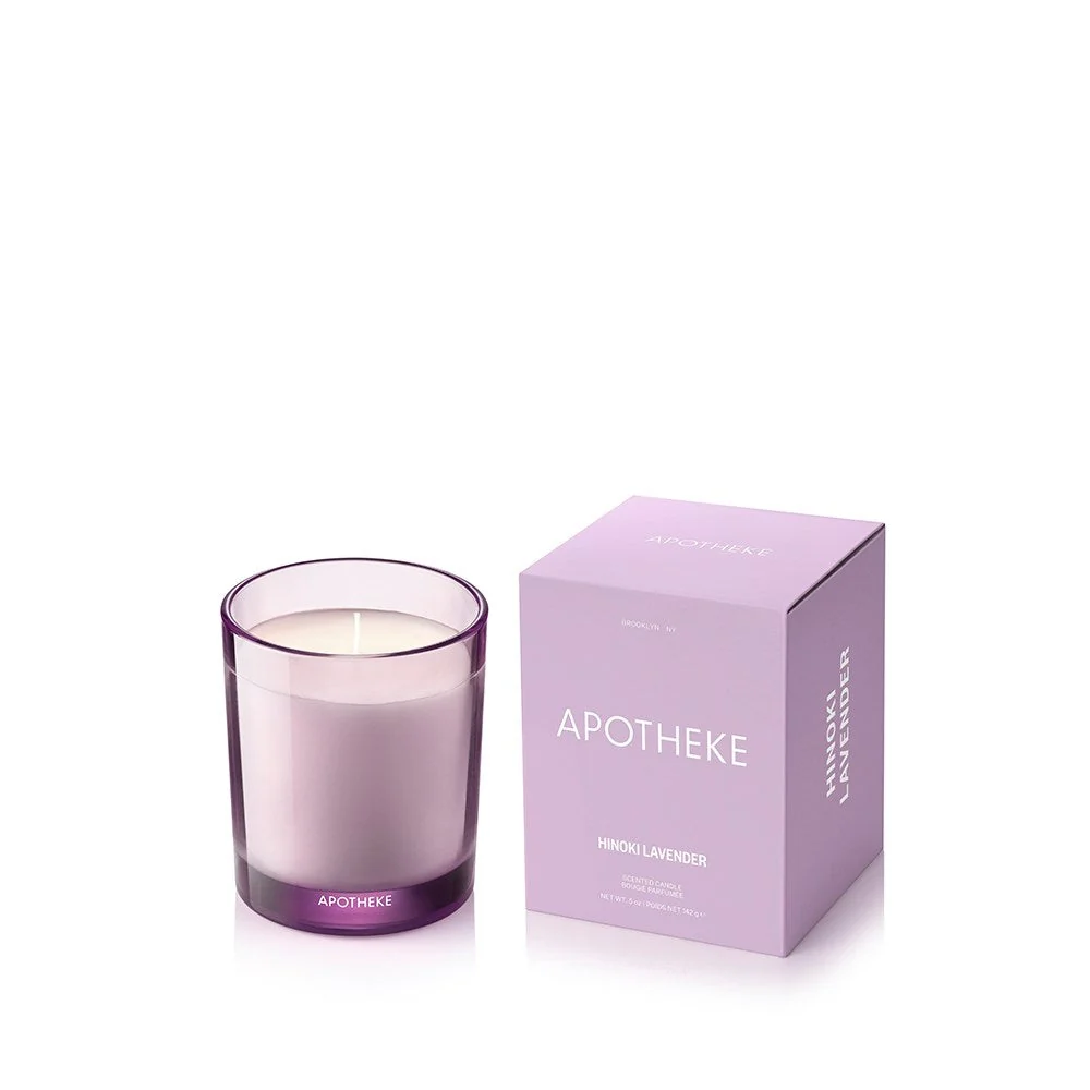 Top-Quality Hinoki Lavender Petite Candle Premium