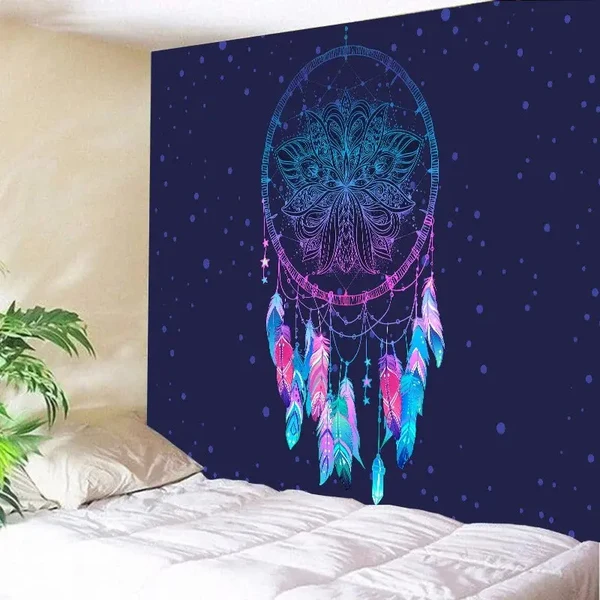 Excellent Bohemian Dream Catcher Decorative Fabric Prestigious