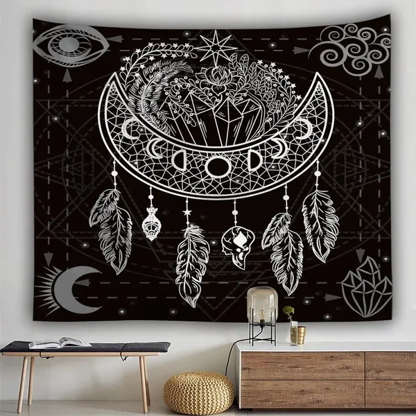 Modern Dream Catcher Wall Sheet Environmentally Friendly