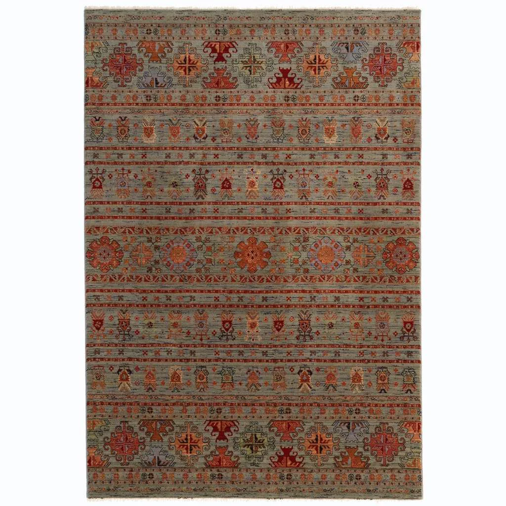 Authentic Lineage-Kilim Cadet Blue World-Class