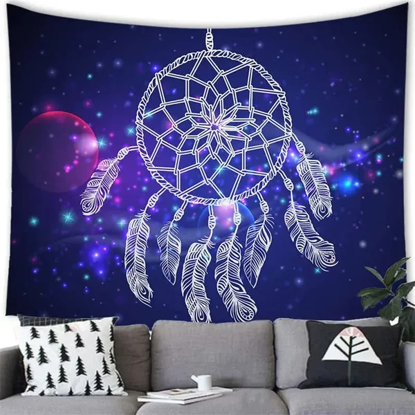 Elegant Bohemian Dream Catcher Textile Tapestry First-Class