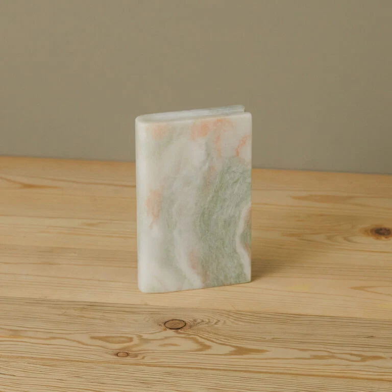 Durable Marble Small Book Lady Onyx Secure