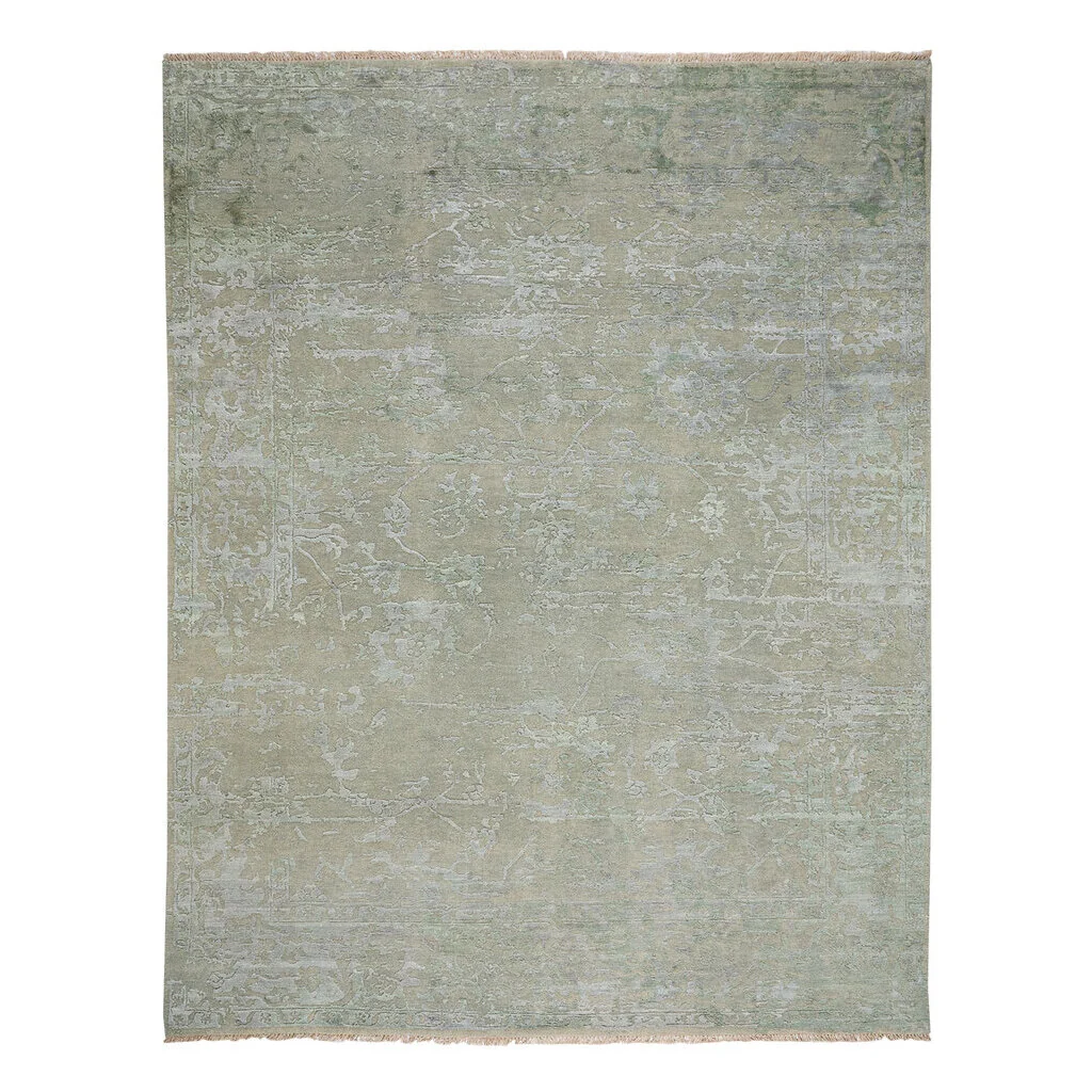 First-Class Makrana Sage Rug Dependable
