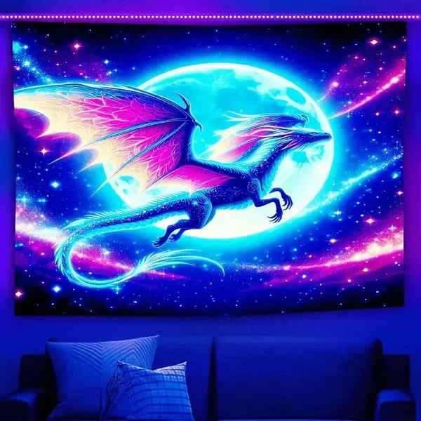 World-Class Neon Dragon Wall Hanging Efficient