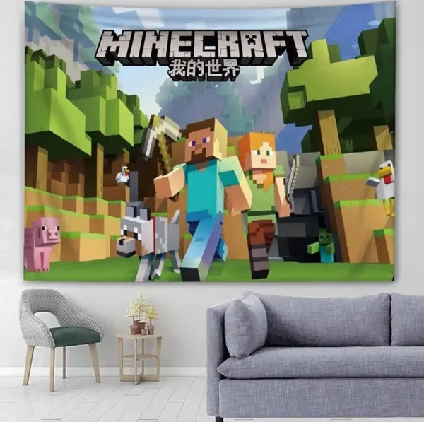 Next-Generation Minecraft Wall Tapestry Specialty