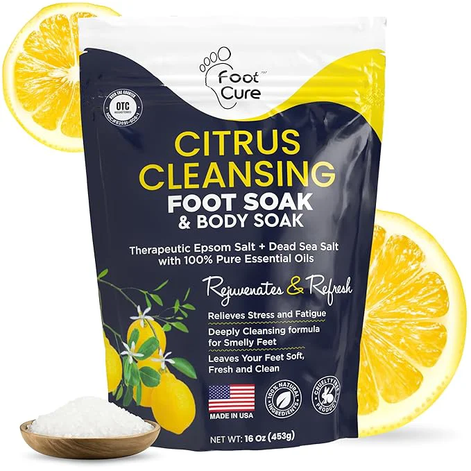Clean FOOT CURE Citrus Detox Foot Soak Classic