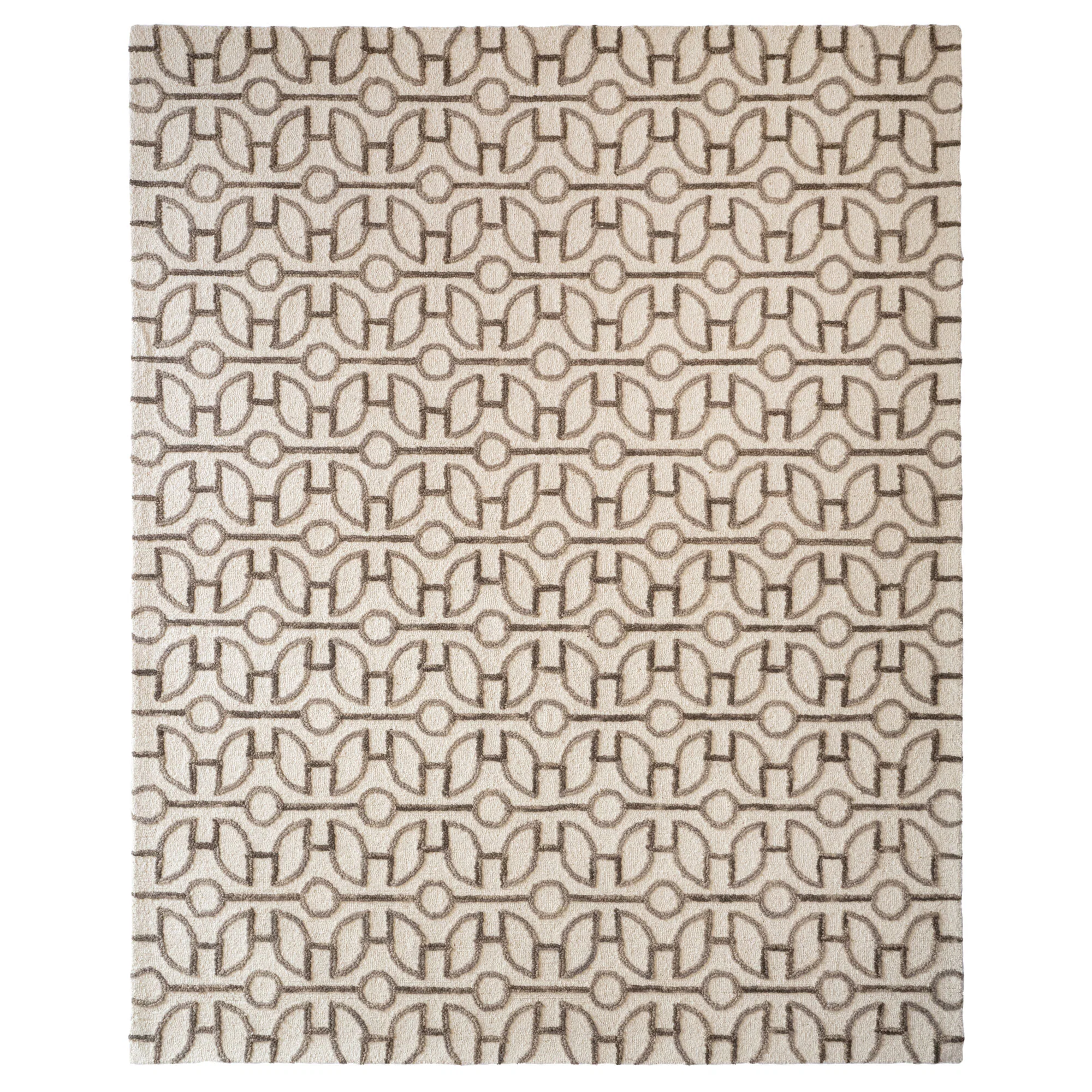 Expertly Made Pulse Mushroom Cream Rug Clean