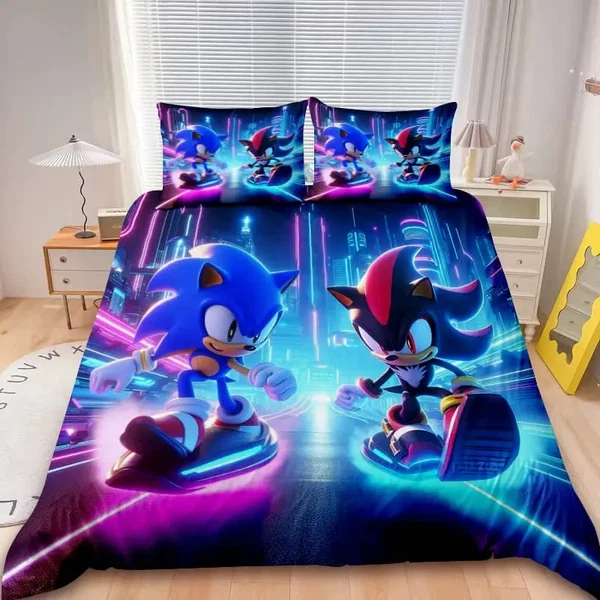 Professional Sonic The Hedgehog Doona Cover Exclusive