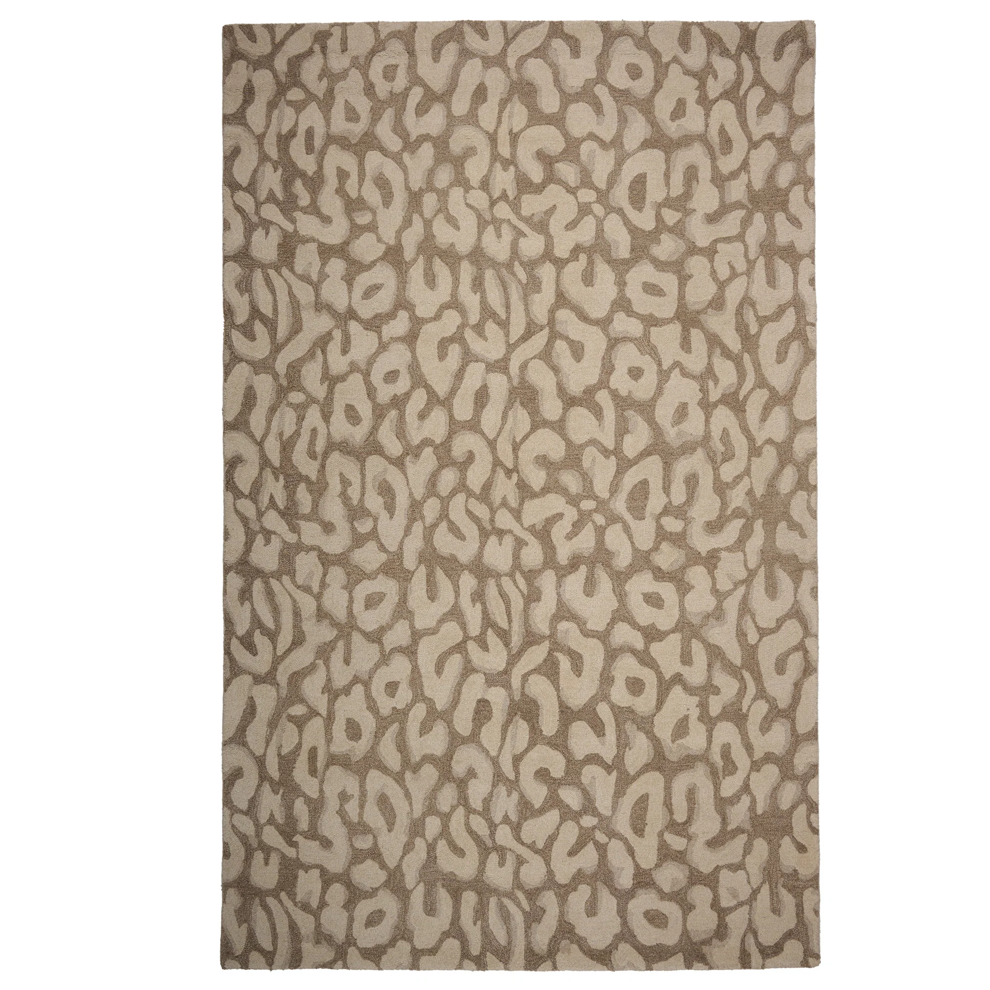 Consistent Serengeti Rug – Leopard Taupe Solid