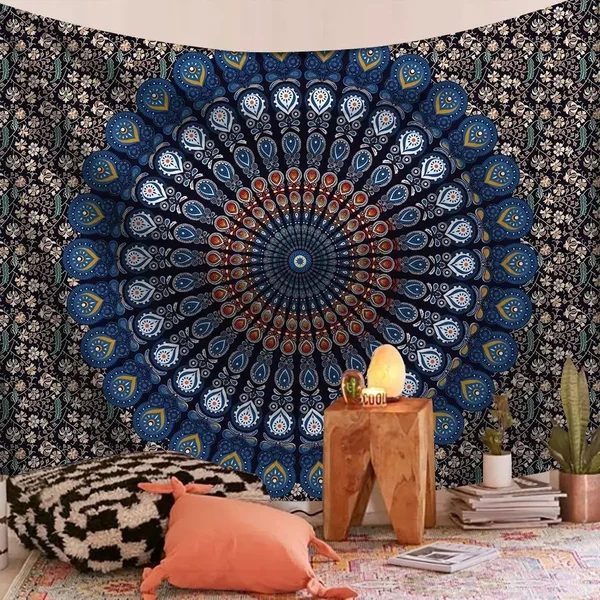 High-Grade Indian Mandala Picnic Tapestry Towel High-Quality