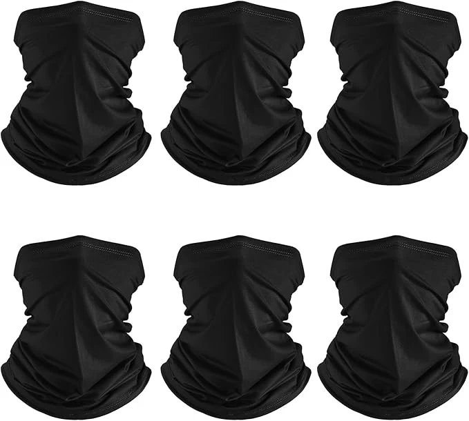 Effective Geyoga 6 Pieces Summer UV Protection Cooling Neck Gaiter Face Clothing Neck Practical