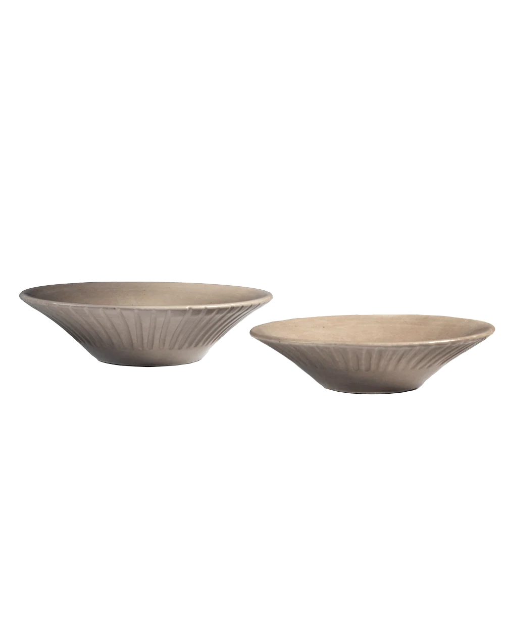 Soft Earth Lines Coupelle – Set of 4 Artisan