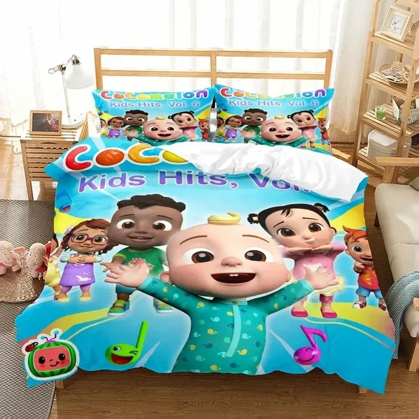 World-Class Cocomelon Kids Quilt Cover Eco-Friendly