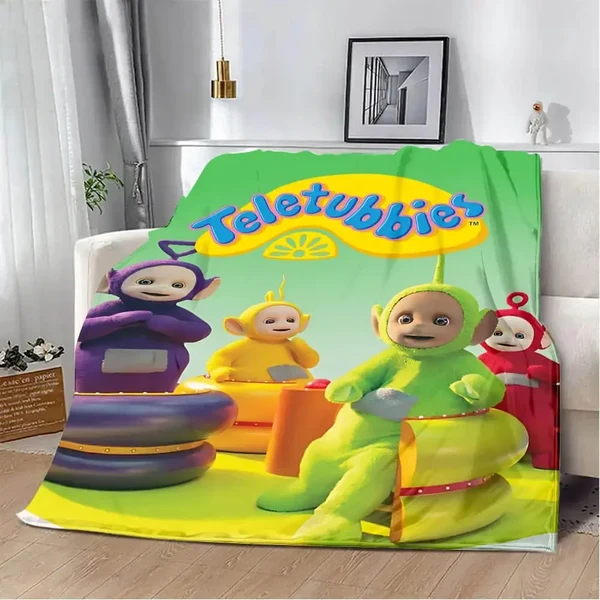 Official Teletubbies Throw Blanket Exceptional