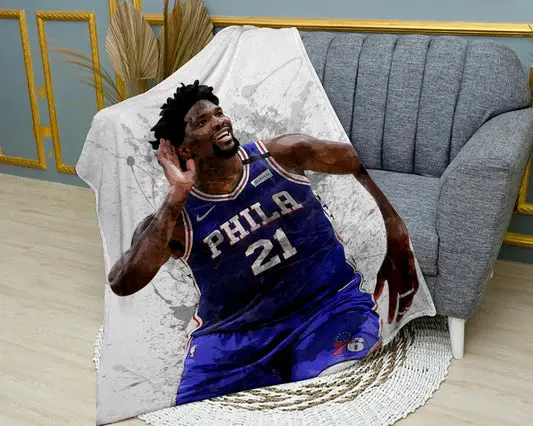 Efficient Dynamic Basketball Athlete Flannel Blanket Artisan