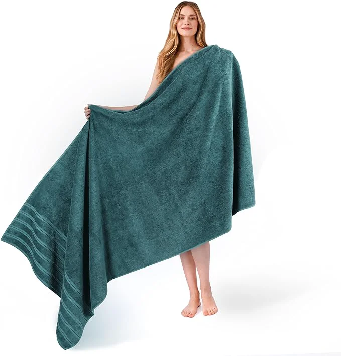 Outstanding American Soft Linen 35×70 Jumbo Large Bath Towel 600 GSM Cotton Turkish Quality