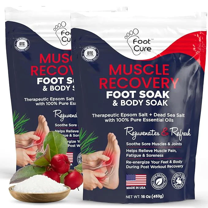 Fashionable FOOT CURE Muscle Care Foot Soak Fine Crafted