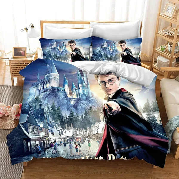 Dependable Harry Potter Hogwarts Quilt Cover Flexible