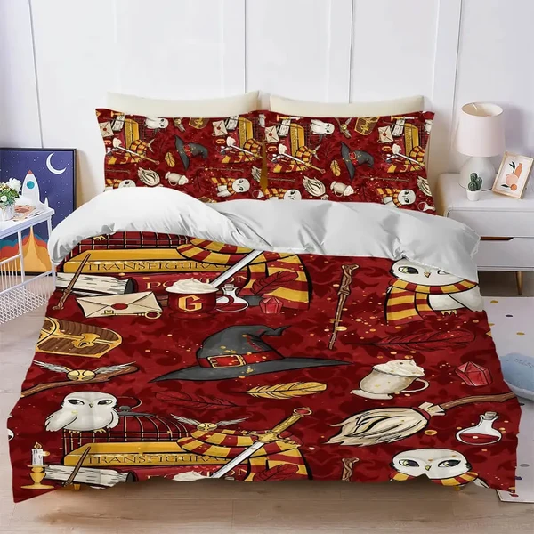 Top-Quality Harry Potter Hogwarts Bedding Set Verified