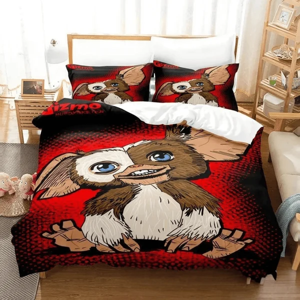 Green Gremlins Gizmo 3D Duvet Cover Optimized
