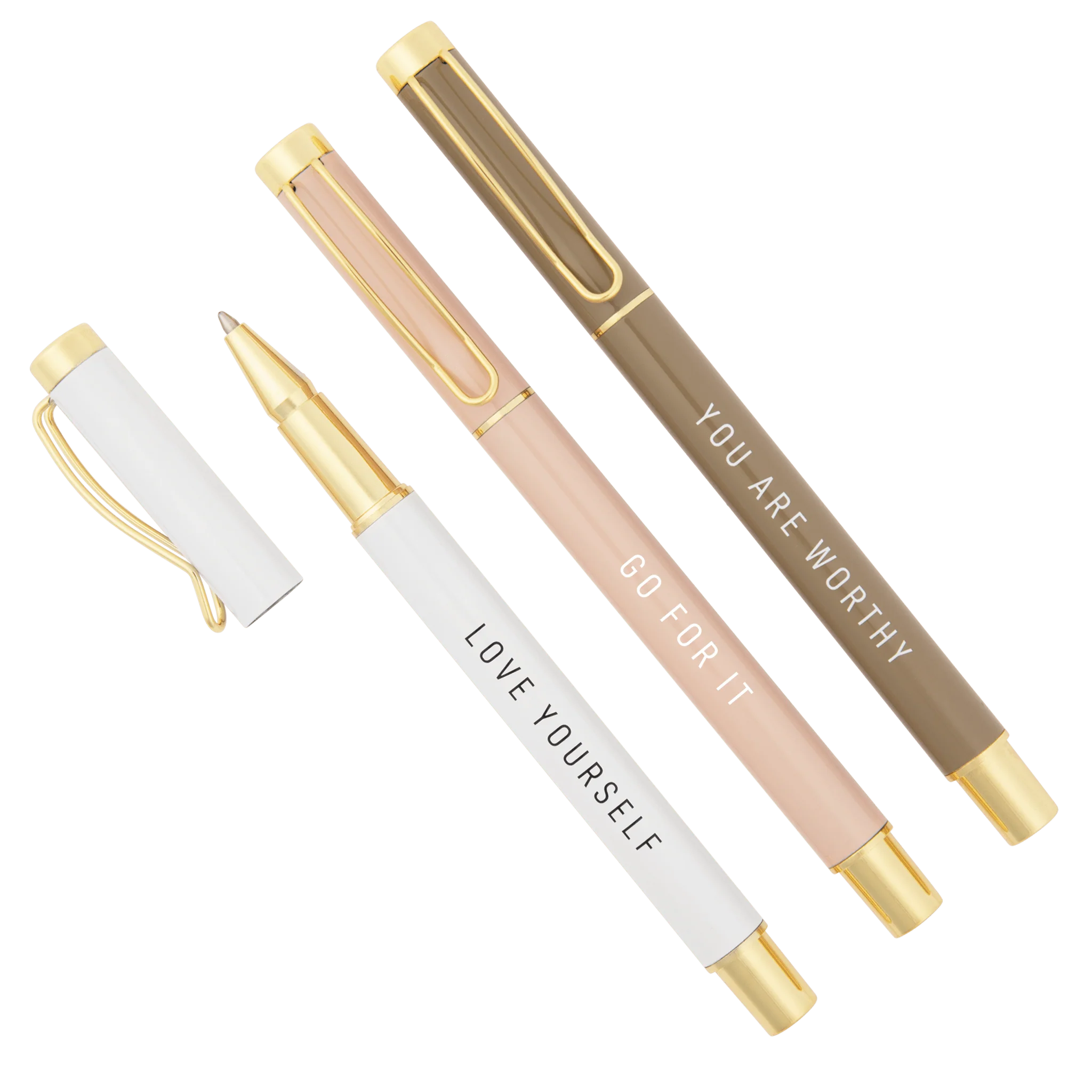 Refined Go For It Metal Pen Set Trusted