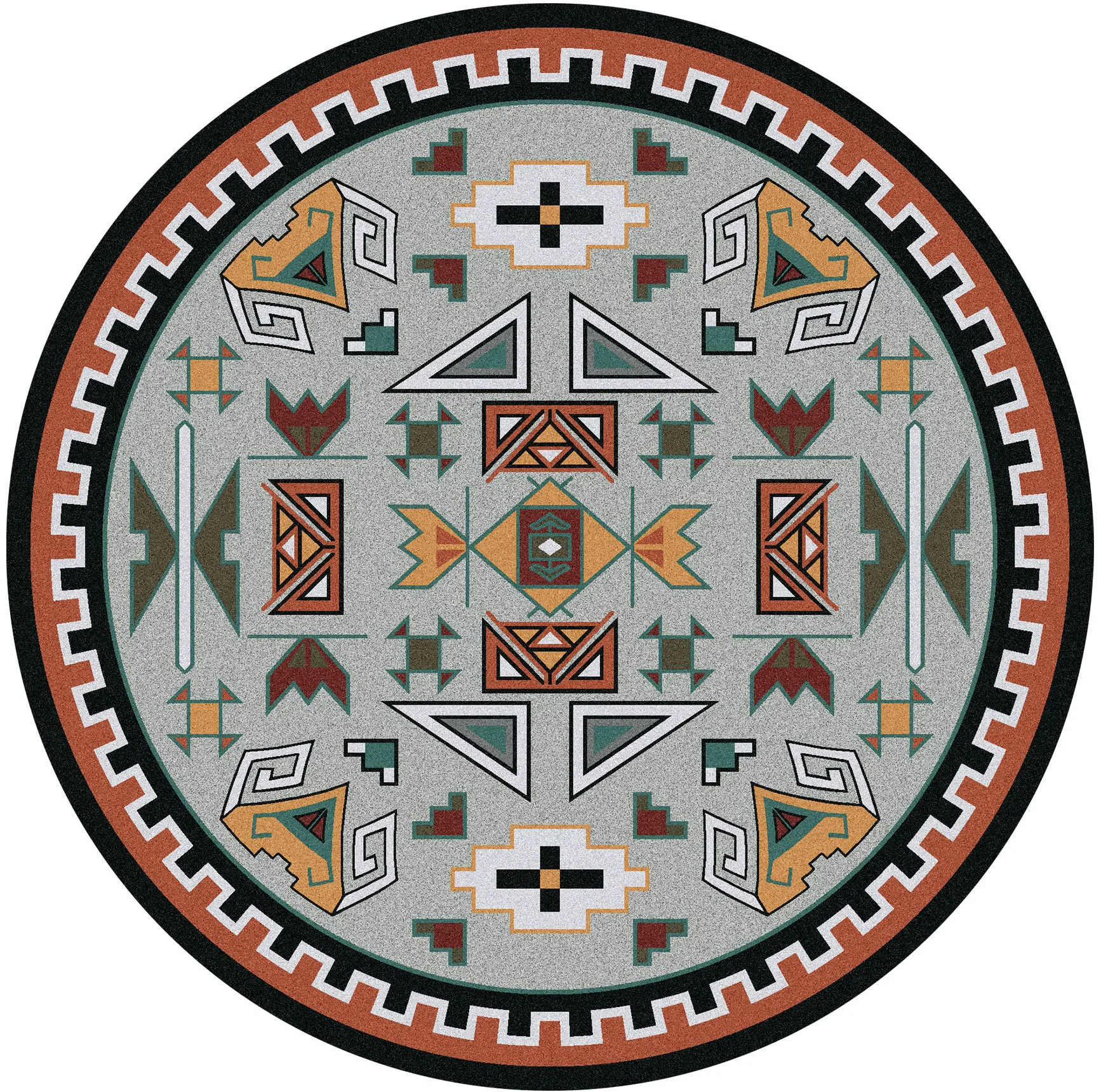Verified Four Rams OKA Rug – Rust Crafted