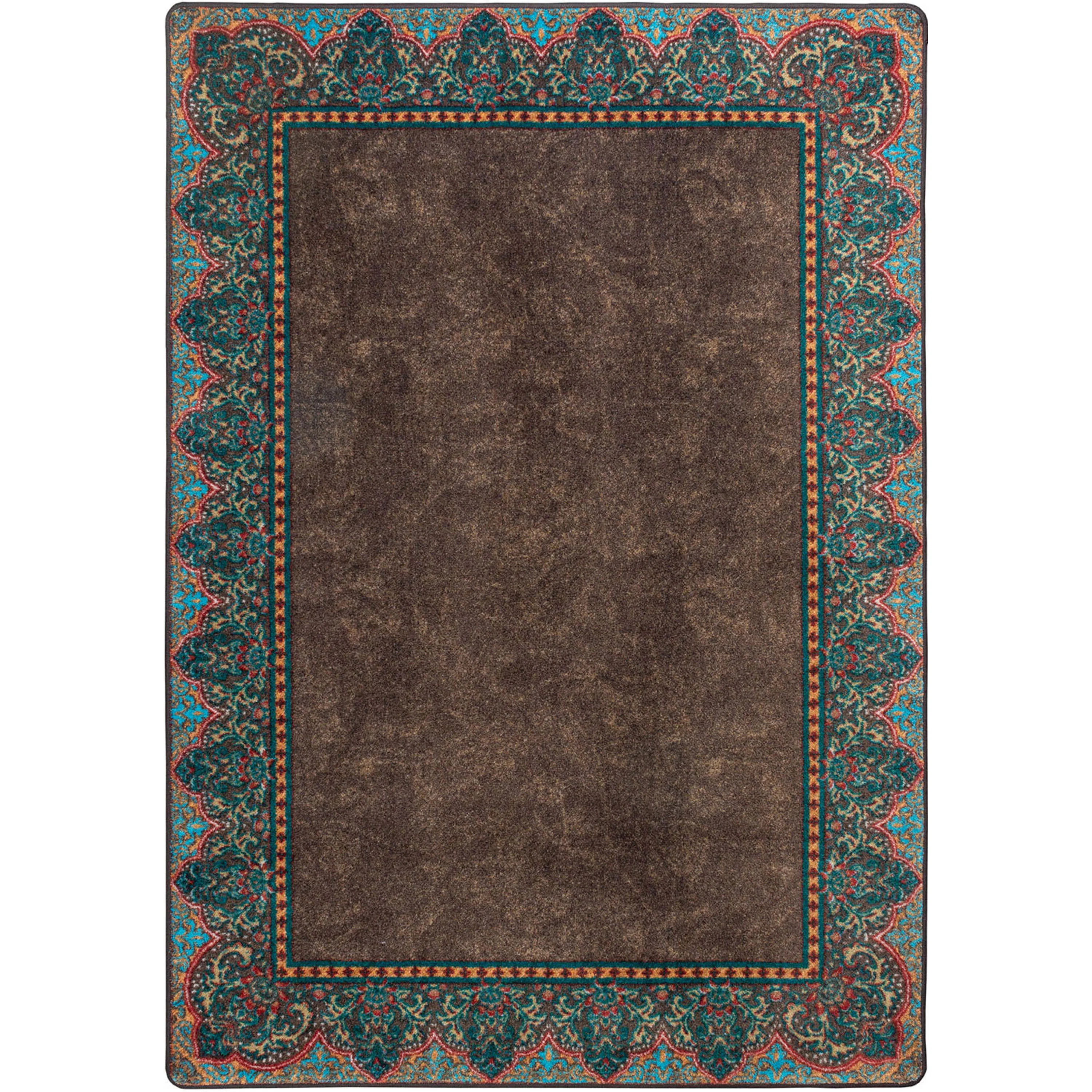 Trendy Nubuck Rug – Dark Chocolate Recyclable